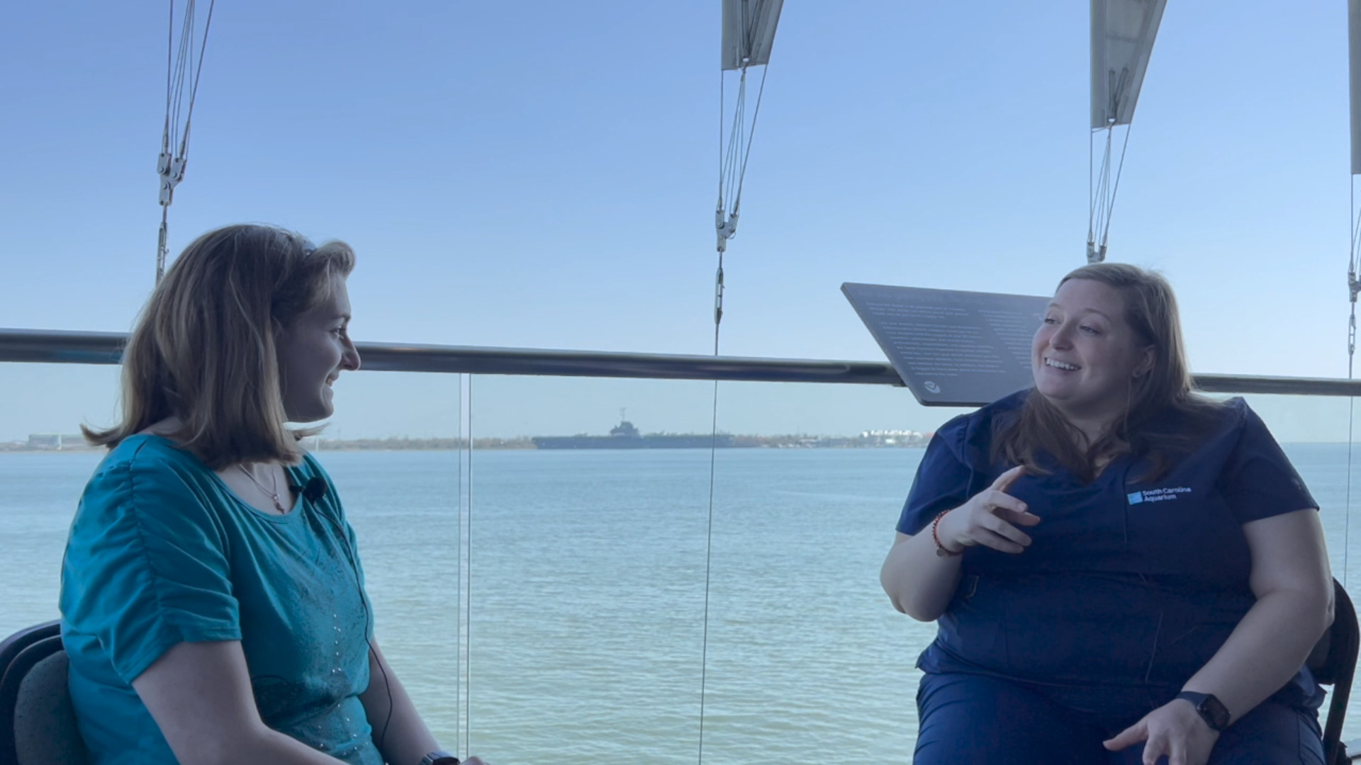 Melissa Speaks With Whitney About the Animals at the South Carolina Aquarium