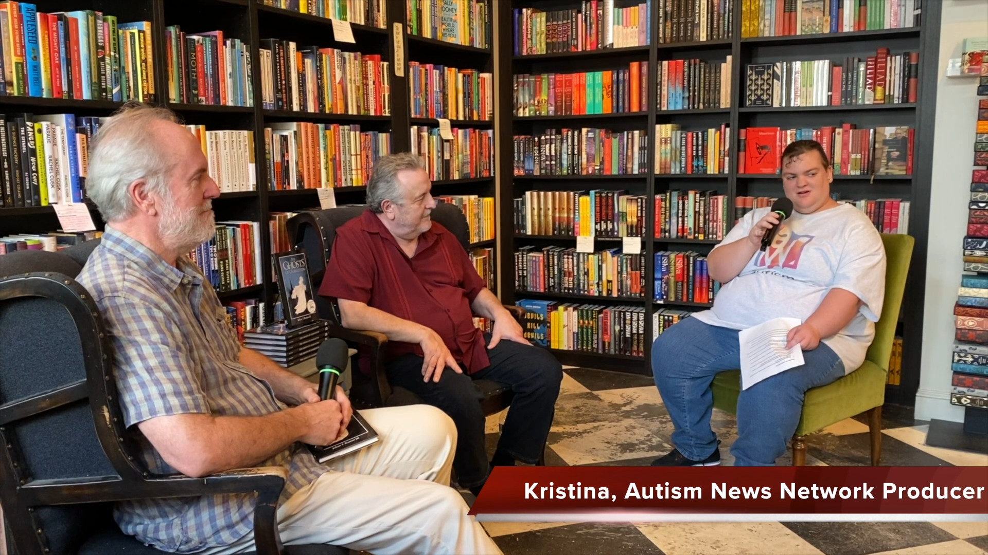 Julian Buxton and Mark Landis from Buxton Books The Autism News Network